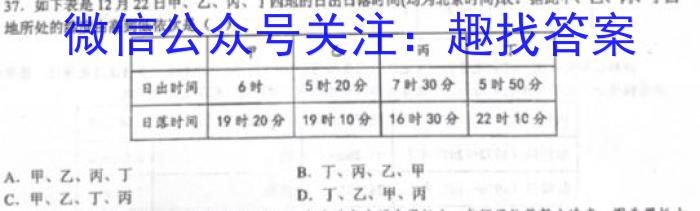 广西省2023年春季期高二年级期末教学质量监测(23-540B)政治1