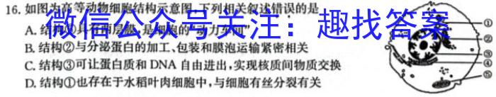 湖南省郴州市2023年高二上学期期末教学质量监测试卷生物