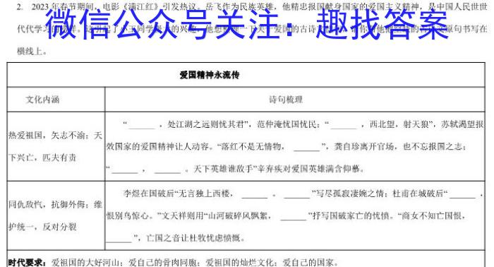 辽宁省2023年7月高二下学期期末考试(2023.7)(3549B)语文