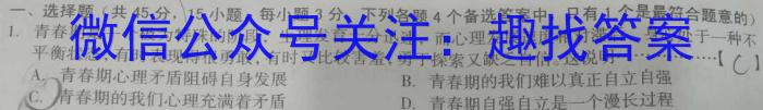 山西省忻州市2022-2023学年八年级第二学期期末教学质量监测（23-CZ261b）地理.