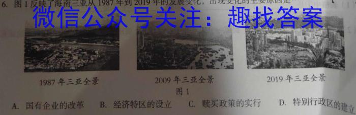 2023年陈仓区高三质量监测(二)(233657Z)历史