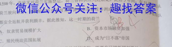 湖北省2024-2023学年度高一年级第二学期联合体期末联考历史