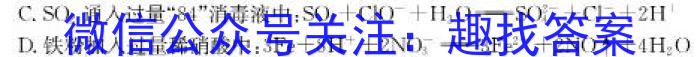 2023年春季学期百色市高普通高中高二年级期末联考教学质量调研测试化学