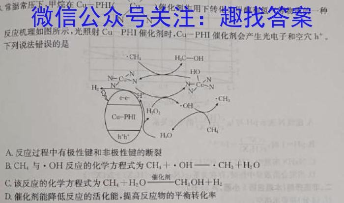 吉林省"BEST合作体"2022-2023学年度高一年级下学期期末化学