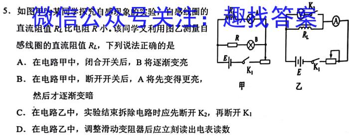 2024届高考滚动检测卷 新教材(四)z物理