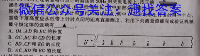 2024届广东省高三年级七校联合体8月联考物理.