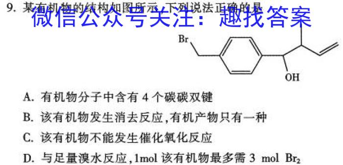 2024届高考滚动检测卷 新教材(一)化学