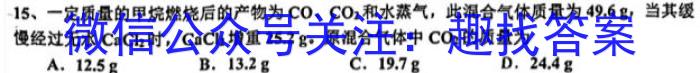 山西省晋城市阳城县2024-2023学年八年级第二学期学业质量监测化学