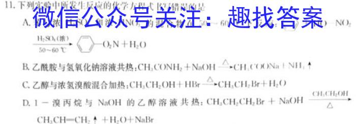 2024届高考滚动检测卷 新教材(一)化学