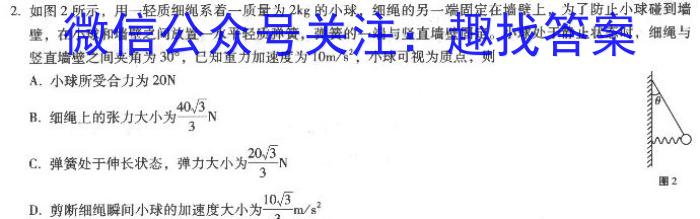 2022-2023学年贵州省高二年级7月考试(23-409B)物理`