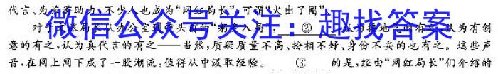 广东省2024届普通高中毕业班第一次调研考试（粤光联考）语文