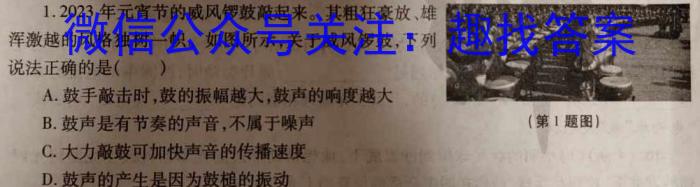 2023-2024学年度武汉市部分学校高三年级九月调研考试物理.