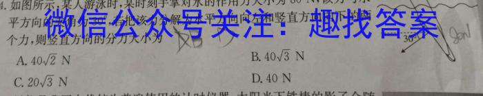 九师联盟2022-2023学年高三教学质量检测（开学考）.物理