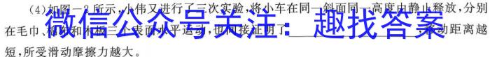 江西省2024届九年级《学业测评》分段训练（一）l物理