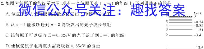 ［浙江大联考］2023-2024学年高三百校起点调研测试q物理