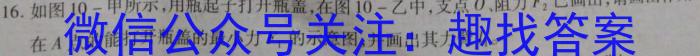 2024湖北部分名校新高考协作体高三起点考物理.