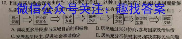 2023~2024学年核心突破XGK(三)政治~