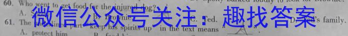 浙江省金华十校2023年11月高三模拟考试英语试题答案