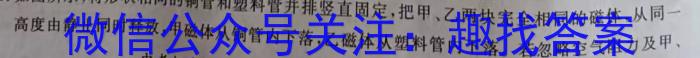 河南省教育研究院2024届新高三8月起点摸底联考政治试卷及参考答案物理.