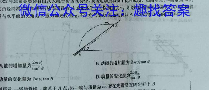 衡水金卷先享题·月考卷 2023-2024学年度上学期高三年级一调（新教材）物理`