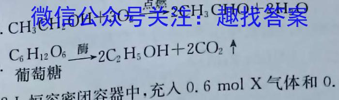 3全国大联考2024届高三第二次联考（新高考Y）化学