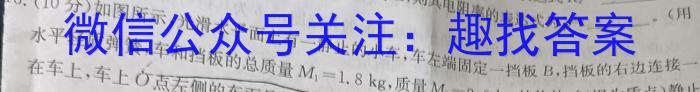 全国大联考2024届高三第一次联考（1LK·新高考-QG）物理.