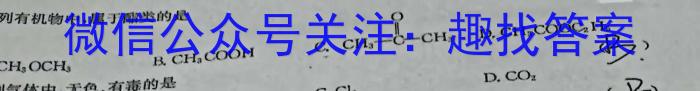 q山西大学附中2023-2024学年第一学期九年级开学学情诊断化学