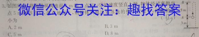 云南省2024届高三试卷9月联考(单杠 YN)l物理