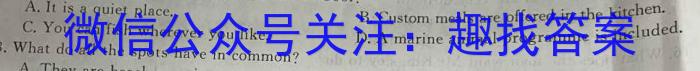 ［陕西大联考］陕西省2024届高三年级8月联考英语试题