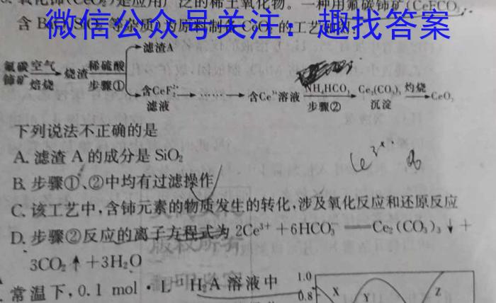 b2023-2024学年度广西省高二年级9月联考化学