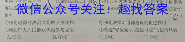 河北省2023-2024学年九年级第一学期阶段练习一政治~