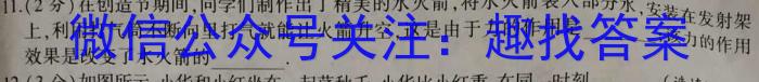 2024届安徽省皖南八校8月高三开学考试q物理