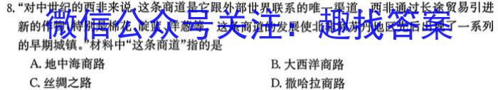 2024届全国高考分科调研模拟测试卷 XGK(二)政治s