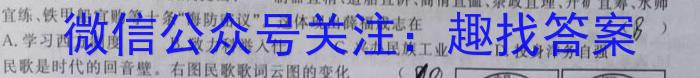 陕西省西安市工业大学附属中学2023-GD-九年级开学考试历史