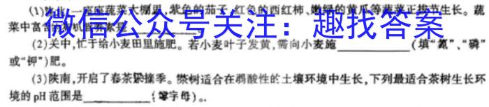 3陕西省西安市工业大学附属中学2023-GD-九年级开学考试化学