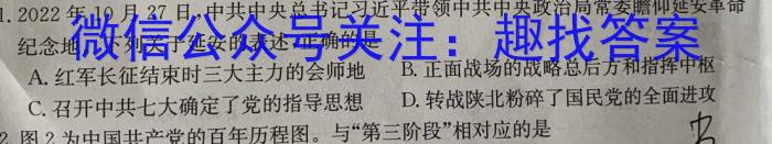 云南省普通高中2023~2024高二开学考(24-08B)历史