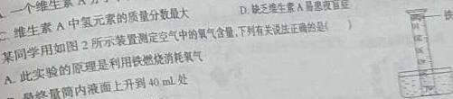 山西省2025届太原市外国语学校九年级（上）开学摸底考试思想政治部分