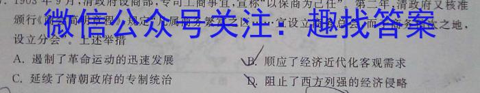 2024届新高考模拟检测卷XKB(二)历史