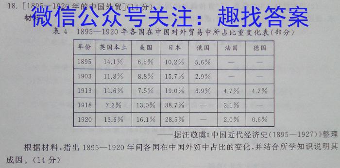 ［福建大联考］福建省2024届高三9月联考&政治