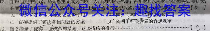 衡水金卷2024届广东省高三普通高中联合质量测评 高三摸底联考政治s