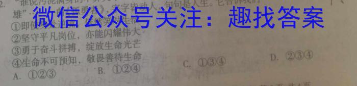 河南省2023-2024学年高三试卷11月联考(圆规 HEN)政治y