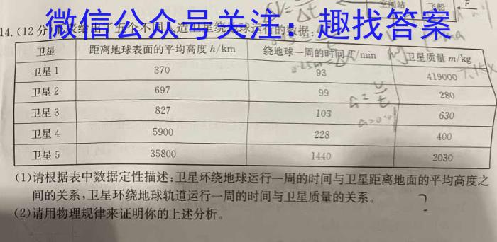 四川省宜宾市2023年春期高一年级高中教育阶段学业质量监测物理`