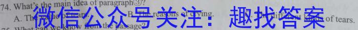2024届名师原创分科模拟 新S4(八)英语