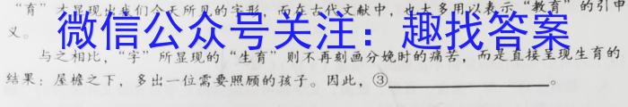 河南2024届高三年级8月入学联考（23-10C）理科数学试卷及参考答案语文