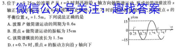 河北省2022-2023学年六校联盟高二年级下学期期末联考(232824D)物理`