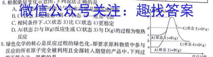 黔东南州2024-2023学年度八年级第二学期期末文化水平测试化学