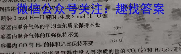 2023年春季学期百色市高普通高中高二年级期末联考教学质量调研测试化学