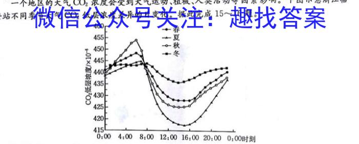 普洱市2022~2023学年度高一年级下学期期末联考(23-548A)地理.