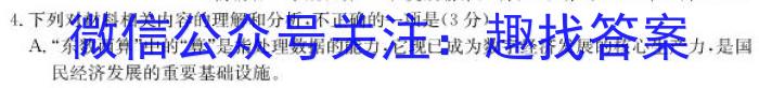 2024届高考滚动检测卷 新教材(四)语文
