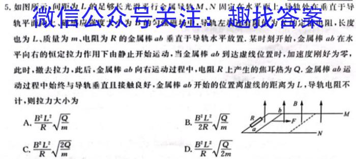 2023年春季学期百色市高普通高中高二年级期末联考教学质量调研测试物理`